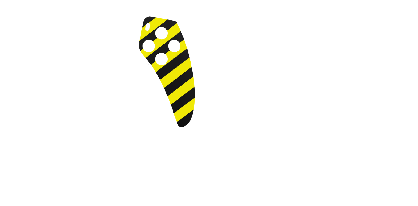 Желто-черные полосы